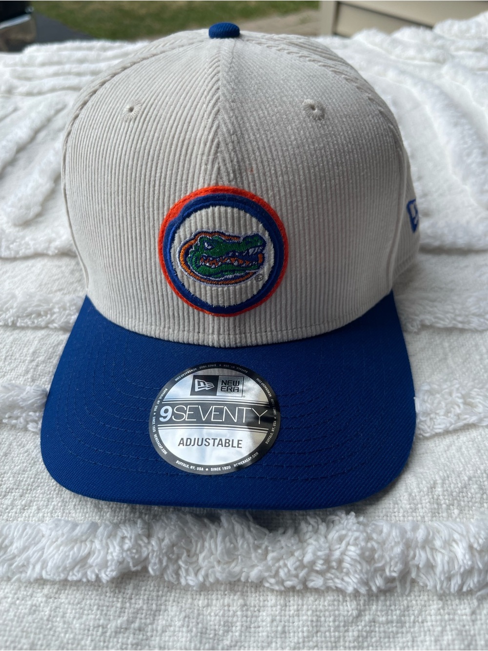 Men's New Era Florida Gators Loyal Corduroy 9SEVENTY Adjustable Hat
